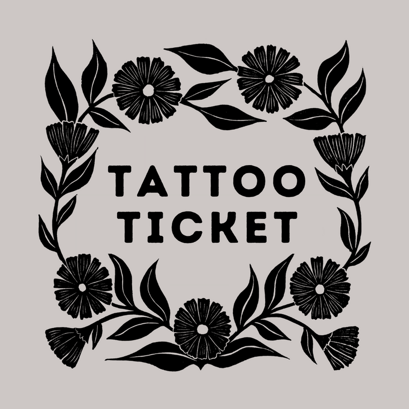 Gift Card and Tattoo Ticket